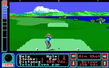 Jack Nicklaus' Greatest 18 Holes of Major Championship Golf_Disk1 screen shot game playing